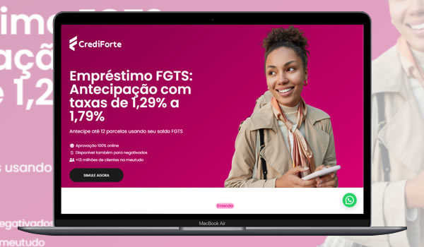 Landingpage para Financeiras 100% Editável