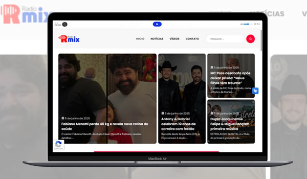 Site para Webrádio 100% Editável Elementor PRO