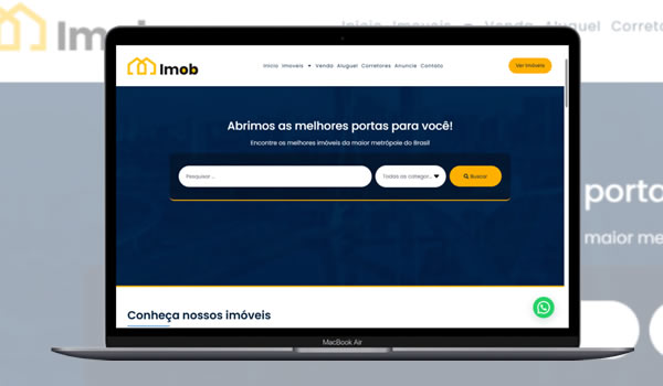 Template site para imobiliária 100% editável